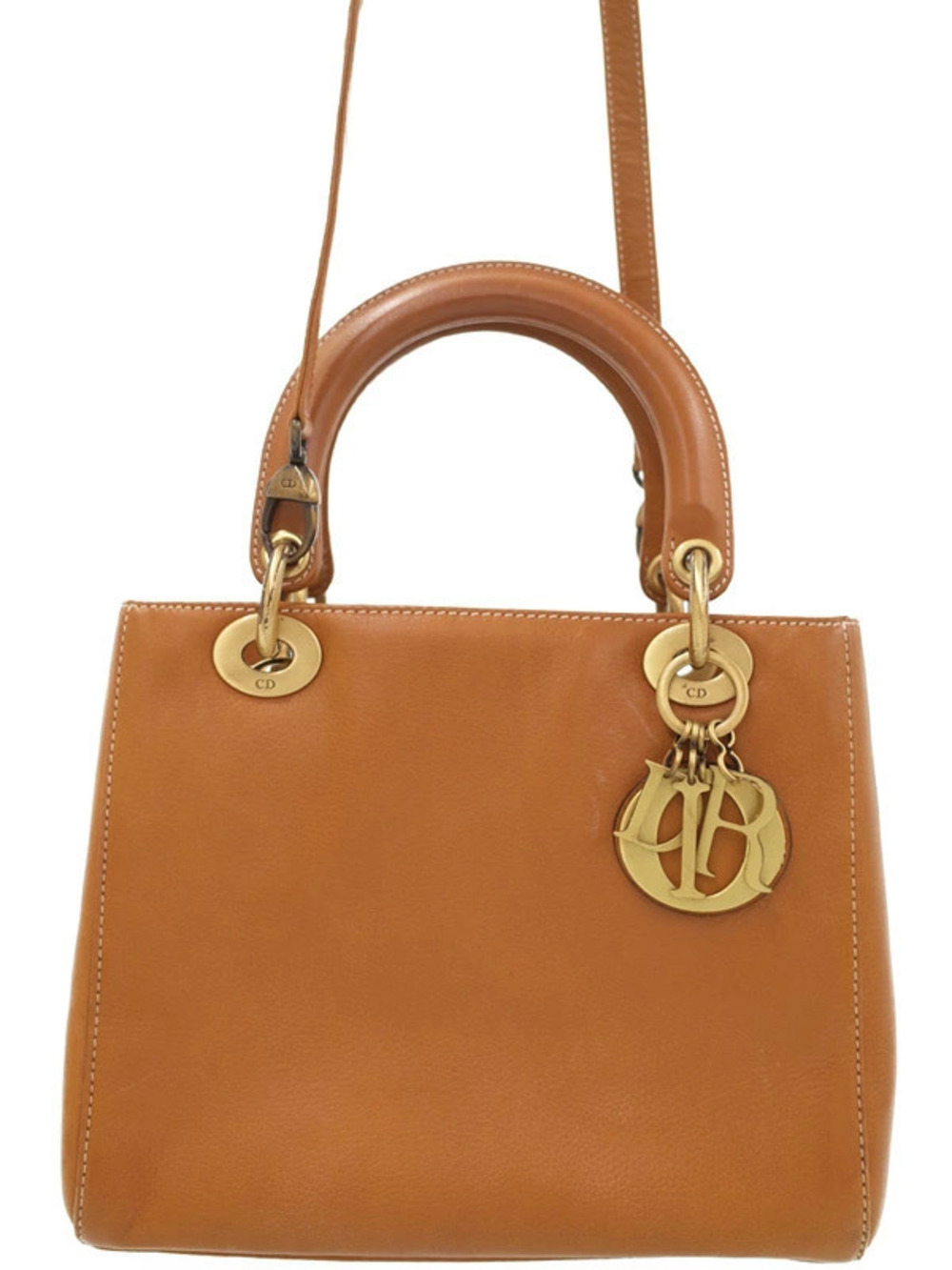 Christian Dior Cannage Quilted Lady Dior 2way bag